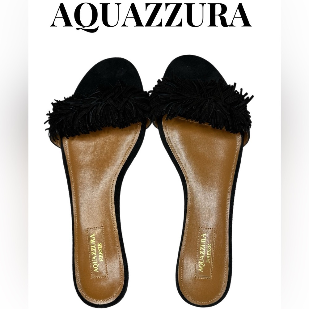 AQUAZZURA Wild Thing Slide EU-39 US-9